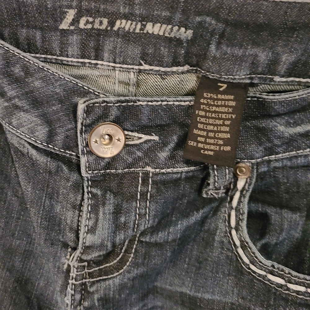 Z Co. Premium Jeans Straight Leg size 7 - Picture 3 of 7